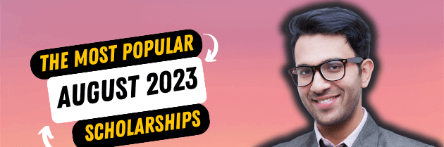 Top 25 Scholarships in August 2023 for Students across India 1